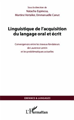 Cover Linguistique de l'acquisition du langage oral et écrit (eBook, PDF)