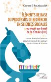 Eléments de base du processus de recherche en sciences sociales (eBook, PDF)