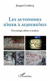 Les autonomes d'hier à aujourd'hui (eBook, ePUB)