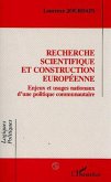 Recherche scientifique et construction européenne (eBook, PDF)