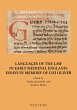 Languages of the Law in Early Medieval... - Bild 1
