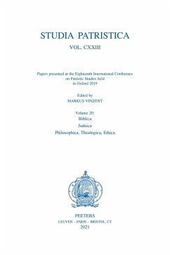 Cover Studia Patristica. Vol. CXXIII - Papers presented at the Eighteenth International Conference on Patristic Studies held in Oxford 2019 (eBook, PDF)