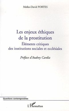 Cover Les enjeux éthiques de la prostitution (eBook, ePUB)