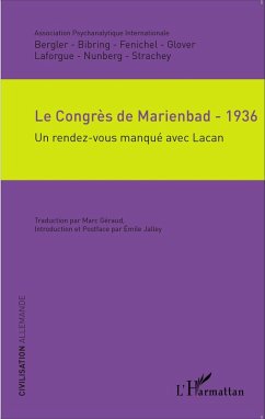 Cover Le Congrès de Marienbad - 1936 (eBook, PDF)