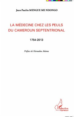Cover La médecine chez les Peuls du Cameroun septentrional (eBook, PDF)