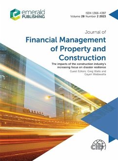 Cover Impacts of the construction industry's increasing focus on disaster resilience (eBook, PDF)