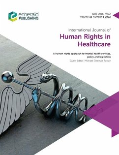 Cover Human Rights Approach to Mental Health Services, policy and legislation (eBook, PDF)