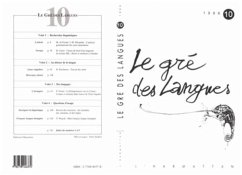 Cover Le gré des langues n°10 (eBook, PDF)