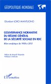 Gouvernance normative du régime général de la sécurité sociale en RDC (eBook, PDF)