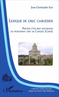 Cover Lexique de grec cargésien (eBook, PDF)