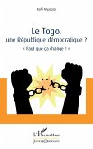 Le Togo, une République démocratique ? (eBook, PDF)