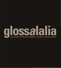 Cover Glossalalia - An Alphabet of Critical Keywords (eBook, PDF)