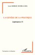 La genèse de la politique (eBook, PDF) - Bild 1