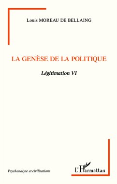 Cover La genèse de la politique (eBook, PDF)