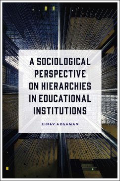 Cover Sociological Perspective on Hierarchies in Educational Institutions (eBook, ePUB)