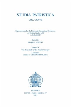 Cover Studia Patristica. Vol. CXXVII - Papers presented at the Eighteenth International Conference on Patristic Studies held in Oxford 2019 (eBook, PDF)