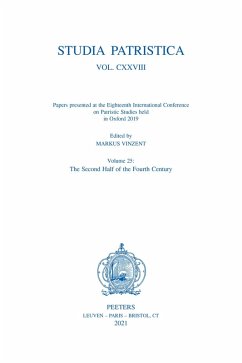 Cover Studia Patristica. Vol. CXXVIII - Papers presented at the Eighteenth International Conference on Patristic Studies held in Oxford 2019 (eBook, PDF)