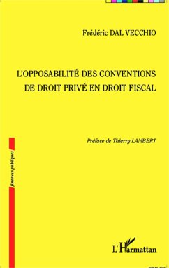 Cover L'opposabilité des conventions de droit privé en droit fiscal (eBook, ePUB)