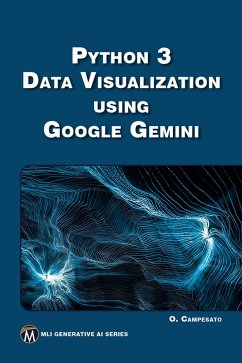 Cover Python 3 Data Visualization Using Google Gemini (eBook, ePUB)