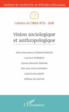 Cover Vision sociologique et anthropologique (eBook, PDF)