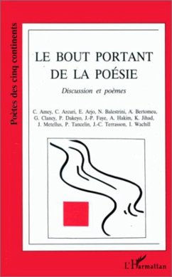 Cover Le bout portant de la poésie (eBook, PDF)
