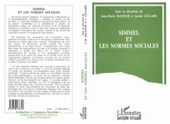 Cover Simmel et les normes sociales (eBook, PDF)