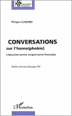 CONVERSATIONS SUR L'HOMO(PHOBIE) (eBook, PDF)