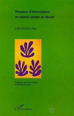 Cover Réseaux d'information et réseau urbain au Brésil (eBook, PDF)