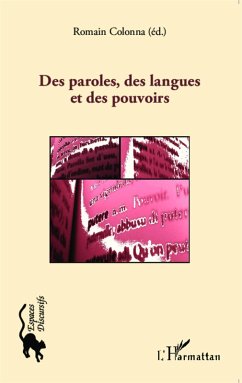 Cover Des paroles, des langues et des pouvoirs (eBook, PDF)