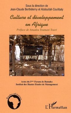 Cover Culture et développement en Afrique (eBook, ePUB)