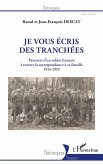 Je vous écris des tranchées (eBook, PDF)