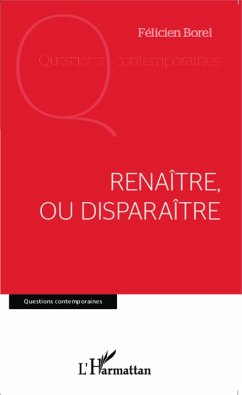 Cover Renaître, ou disparaître (eBook, PDF)
