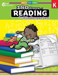 Cover 180 Days of Reading for Kindergarten (eBook, PDF)
