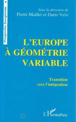 Cover L'Europe à géométrie variable (eBook, PDF)