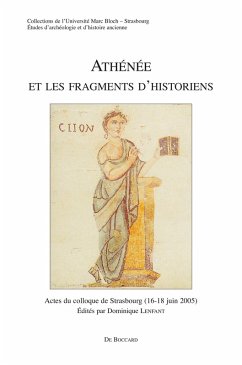 Cover Athenee et les fragments d'historiens (eBook, PDF)