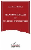 Relations sociales et cultures d'entreprise (eBook, PDF)