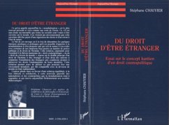 Cover Du droit d'être étranger (eBook, PDF)
