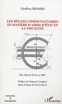 Cover Les règles communautaires en matière d'aides d'état et la fiscalité (eBook, ePUB)