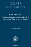 L'antonymie (eBook, PDF) L'antonymie (eBook, PDF)