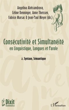 Consécutivité et Simultanéité (eBook, PDF) - Aleksandrova; Benninger; Marsac; Theissen; Meyer