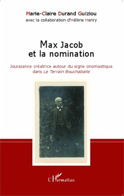 Cover Max Jacob et la nomination (eBook, PDF)