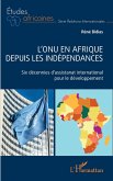 L'ONU en Afrique depuis les indépendances (eBook, PDF)