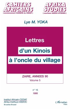 Cover Lettres d'un Kinois à l'oncle du village (eBook, PDF)
