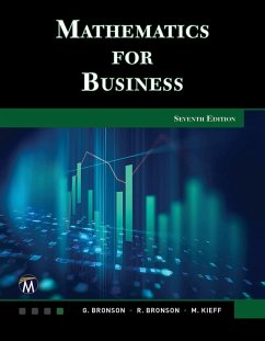 Mathematics for Business (eBook, ePUB) - Gary Bronson, Bronson; Richard Bronson, Bronson; Maureen Kieff, Kieff