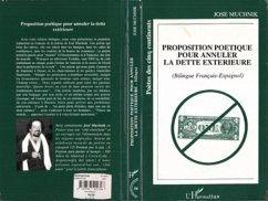 Cover Proposition poétique pour annuler la dette extérieure (eBook, PDF)