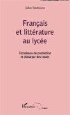 Français et littérature au lycée (eBook, PDF) Français et littérature au lycée (eBook, PDF)