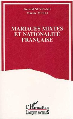 Cover Mariages mixtes et nationalité française (eBook, PDF)