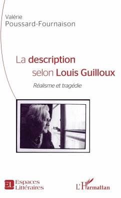 Cover La description selon Louis Guilloux (eBook, PDF)