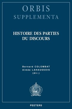 Cover Histoire des parties du discours (eBook, PDF)