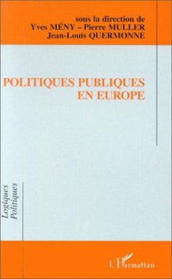 Cover Politiques publiques en Europe (eBook, PDF)
